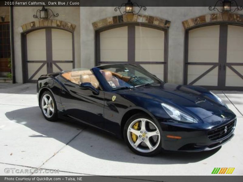 Dark Blue / Cuoio 2010 Ferrari California