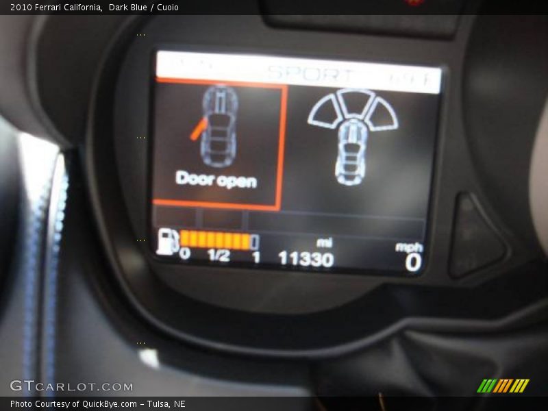 Dark Blue / Cuoio 2010 Ferrari California