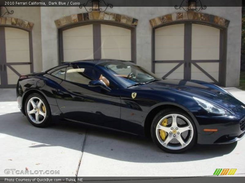 Dark Blue / Cuoio 2010 Ferrari California