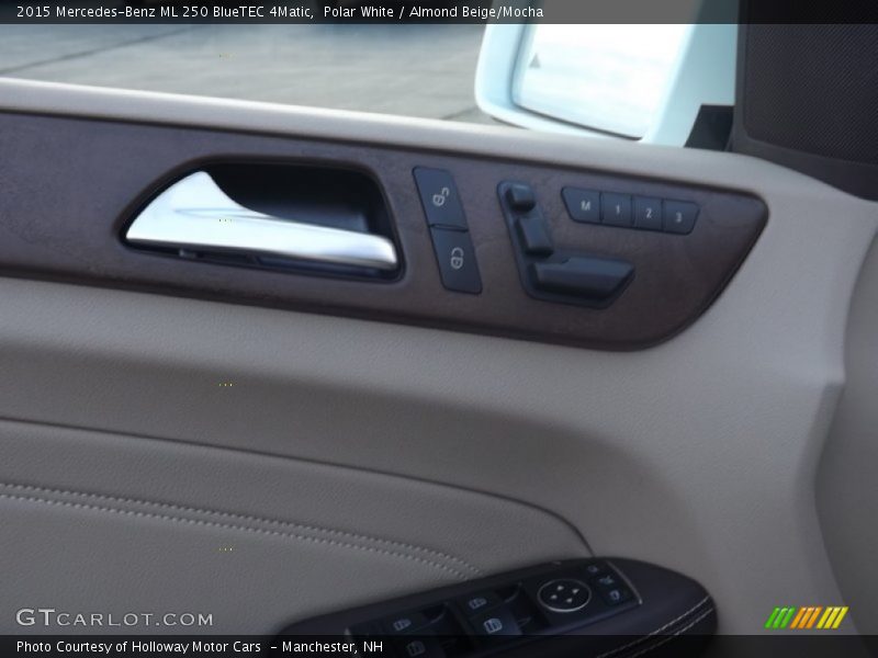 Polar White / Almond Beige/Mocha 2015 Mercedes-Benz ML 250 BlueTEC 4Matic