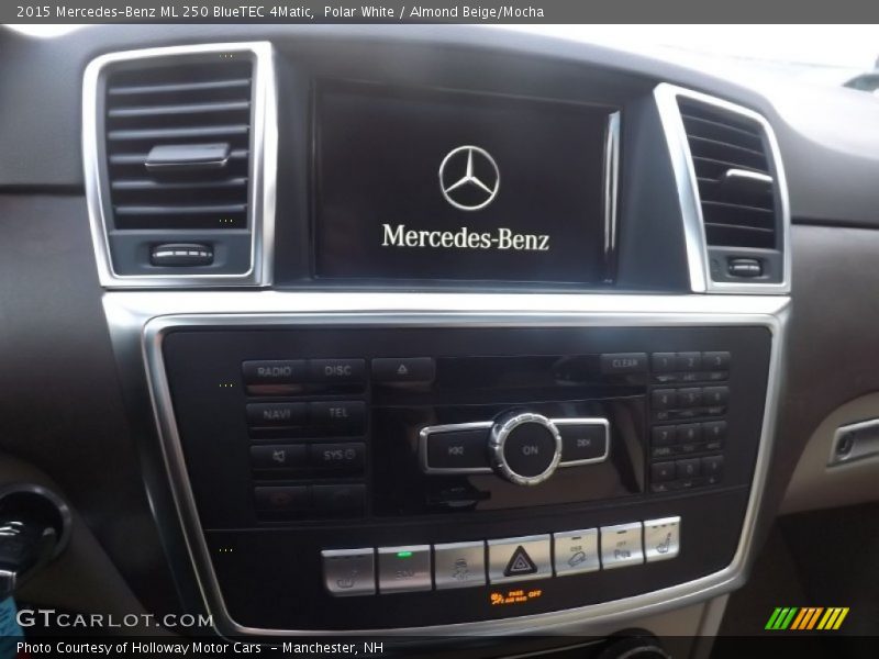 Polar White / Almond Beige/Mocha 2015 Mercedes-Benz ML 250 BlueTEC 4Matic