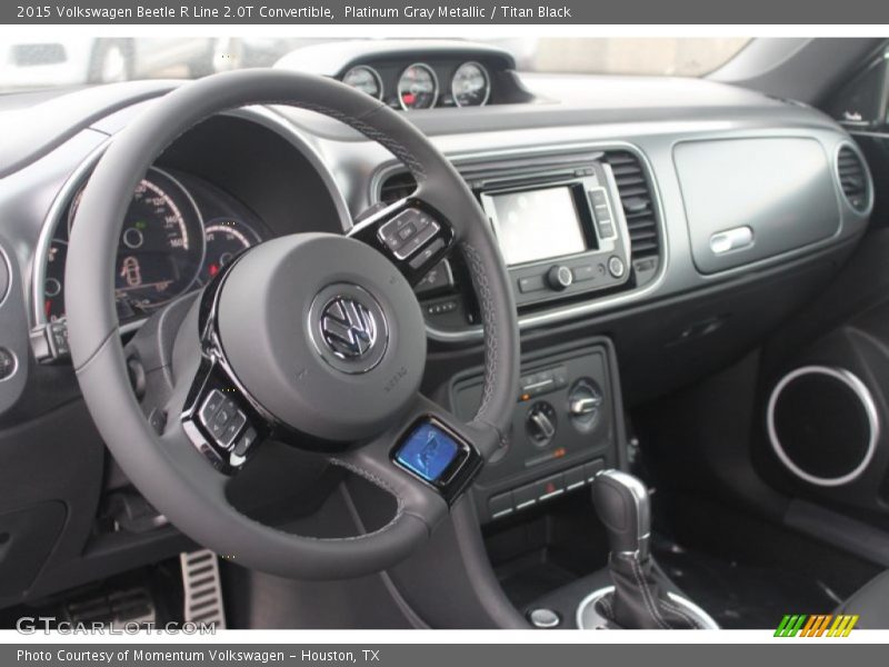 Dashboard of 2015 Beetle R Line 2.0T Convertible