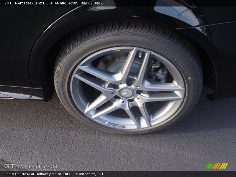 Black / Black 2015 Mercedes-Benz E 350 4Matic Sedan