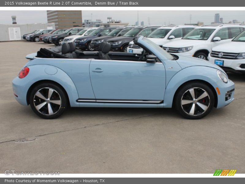  2015 Beetle R Line 2.0T Convertible Denim Blue
