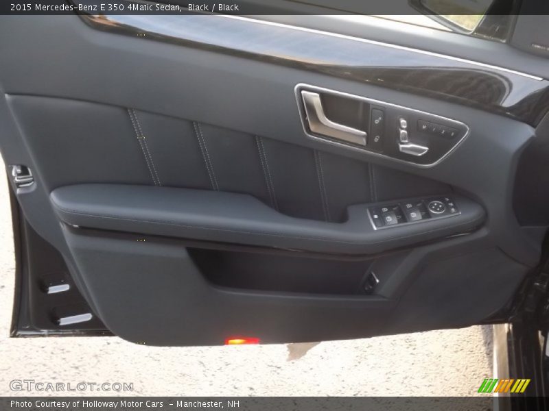 Black / Black 2015 Mercedes-Benz E 350 4Matic Sedan