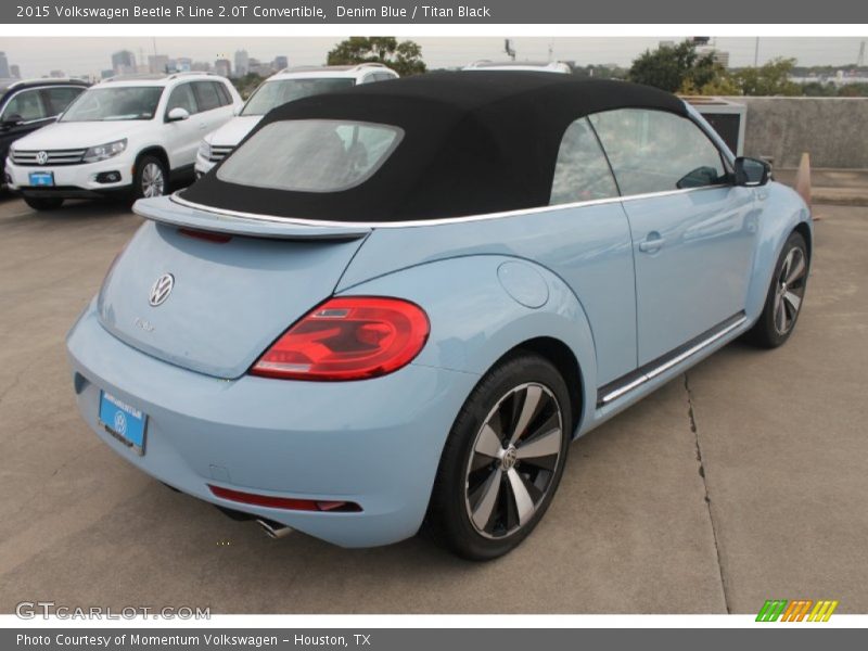 Denim Blue / Titan Black 2015 Volkswagen Beetle R Line 2.0T Convertible