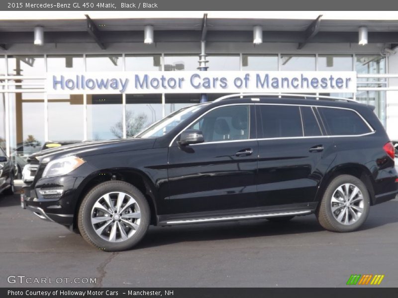 Black / Black 2015 Mercedes-Benz GL 450 4Matic
