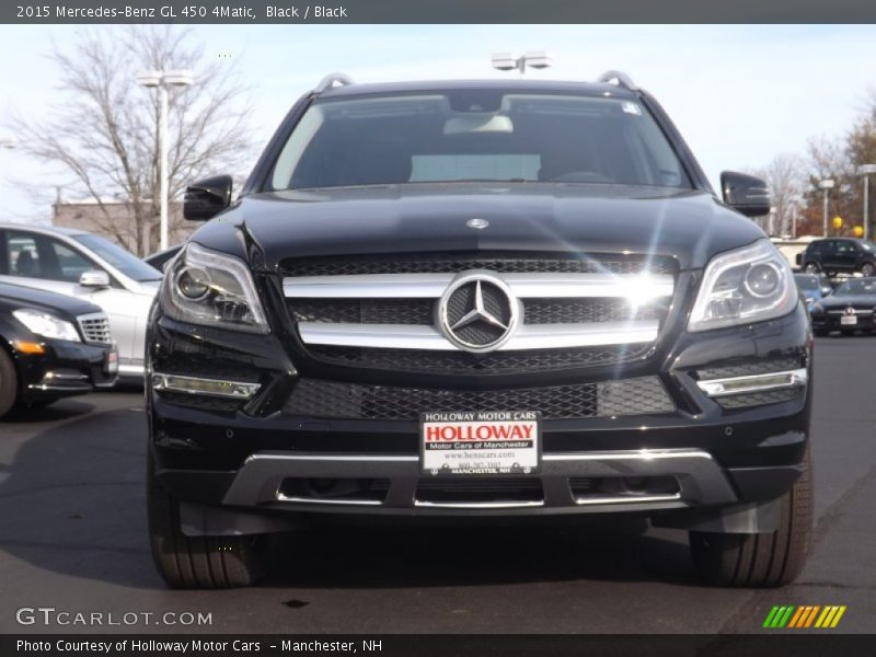 Black / Black 2015 Mercedes-Benz GL 450 4Matic