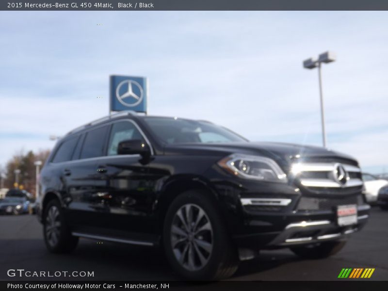 Black / Black 2015 Mercedes-Benz GL 450 4Matic