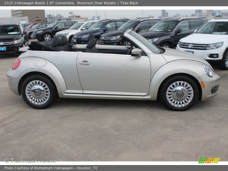  2015 Beetle 1.8T Convertible Moonrock Silver Metallic
