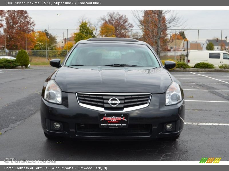 Super Black / Charcoal Black 2008 Nissan Maxima 3.5 SL