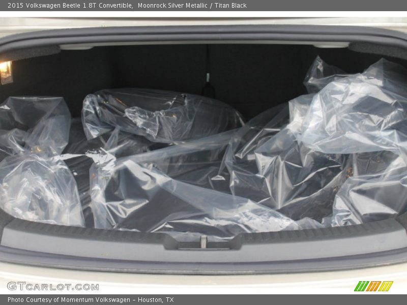 Moonrock Silver Metallic / Titan Black 2015 Volkswagen Beetle 1.8T Convertible