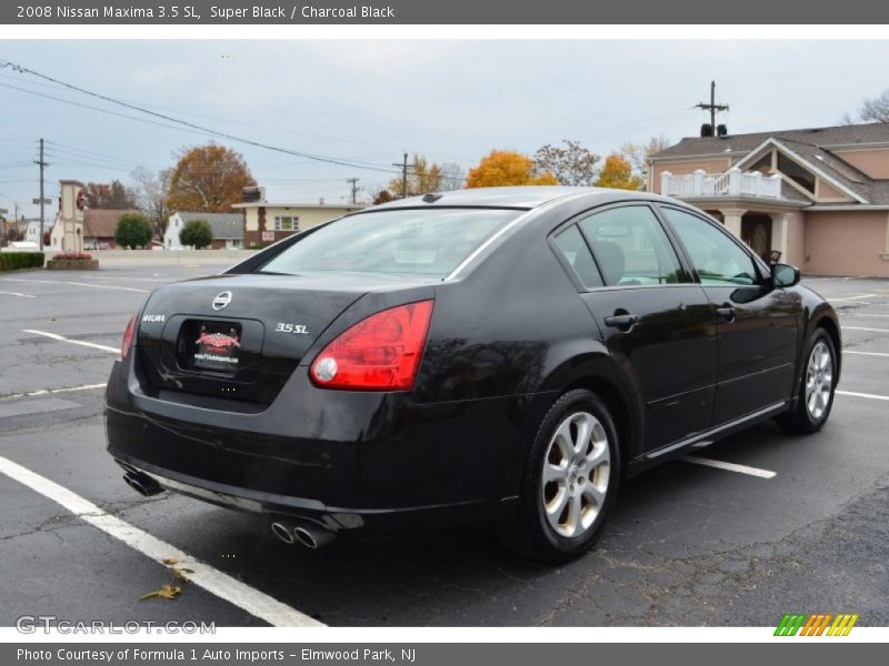 Super Black / Charcoal Black 2008 Nissan Maxima 3.5 SL