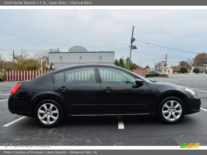 Super Black / Charcoal Black 2008 Nissan Maxima 3.5 SL