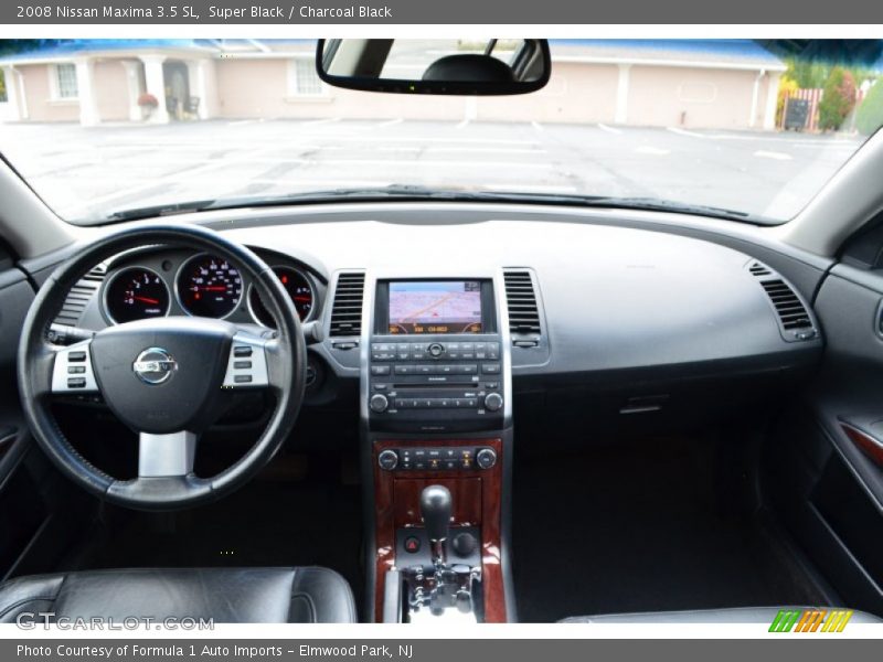 Super Black / Charcoal Black 2008 Nissan Maxima 3.5 SL