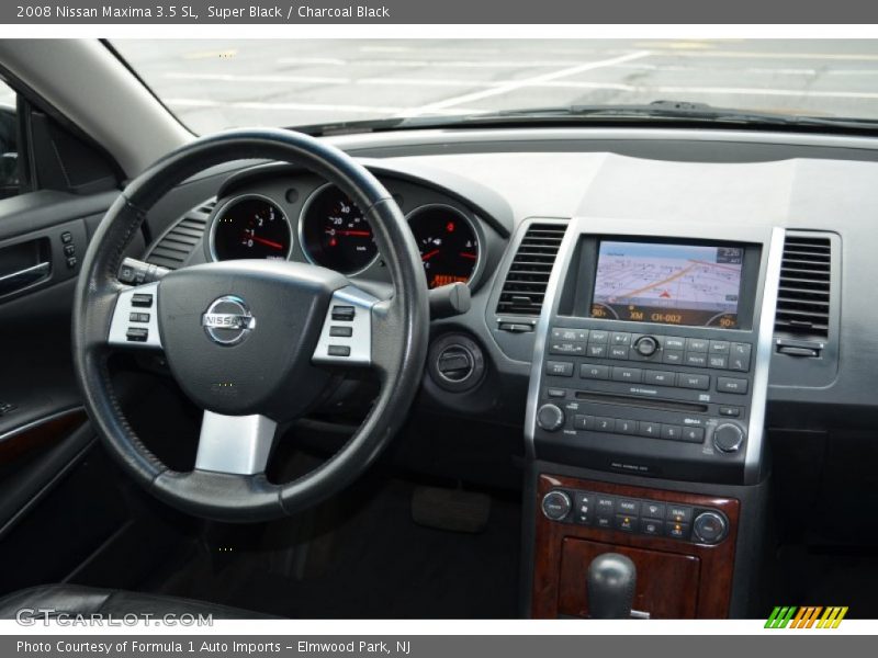 Super Black / Charcoal Black 2008 Nissan Maxima 3.5 SL