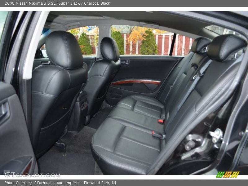 Super Black / Charcoal Black 2008 Nissan Maxima 3.5 SL