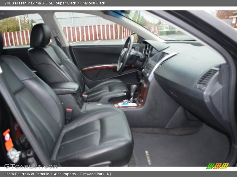 Super Black / Charcoal Black 2008 Nissan Maxima 3.5 SL