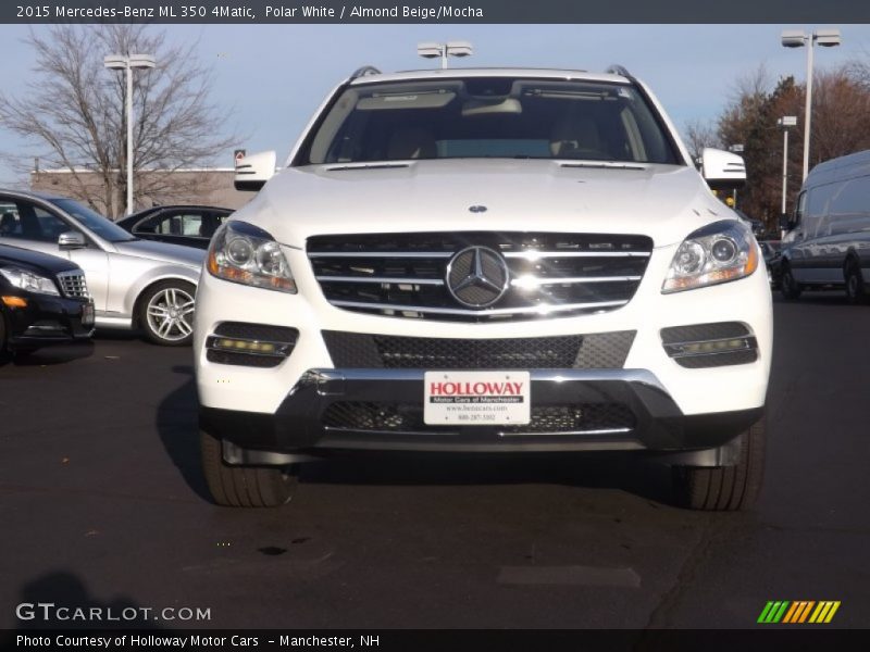 Polar White / Almond Beige/Mocha 2015 Mercedes-Benz ML 350 4Matic