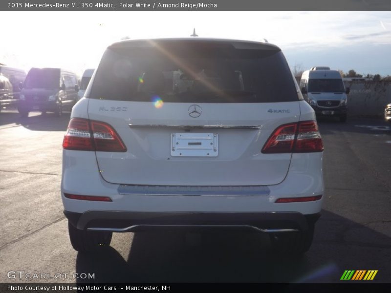 Polar White / Almond Beige/Mocha 2015 Mercedes-Benz ML 350 4Matic