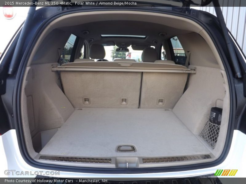 Polar White / Almond Beige/Mocha 2015 Mercedes-Benz ML 350 4Matic