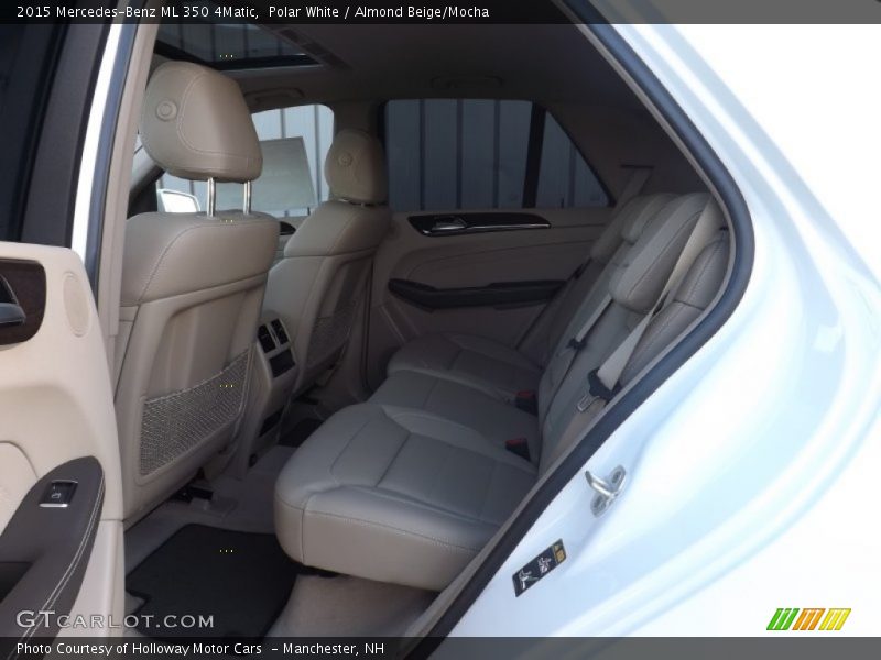 Polar White / Almond Beige/Mocha 2015 Mercedes-Benz ML 350 4Matic