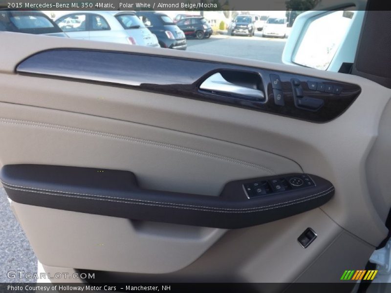 Polar White / Almond Beige/Mocha 2015 Mercedes-Benz ML 350 4Matic