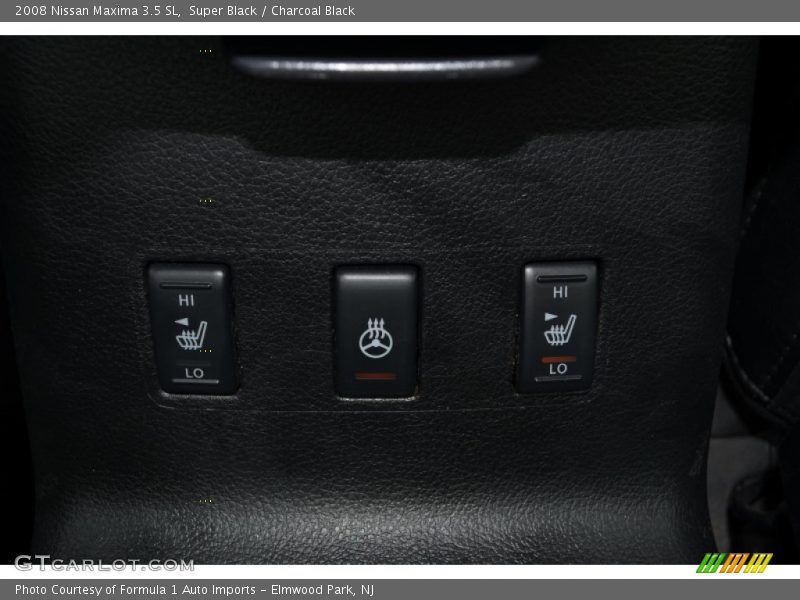 Super Black / Charcoal Black 2008 Nissan Maxima 3.5 SL