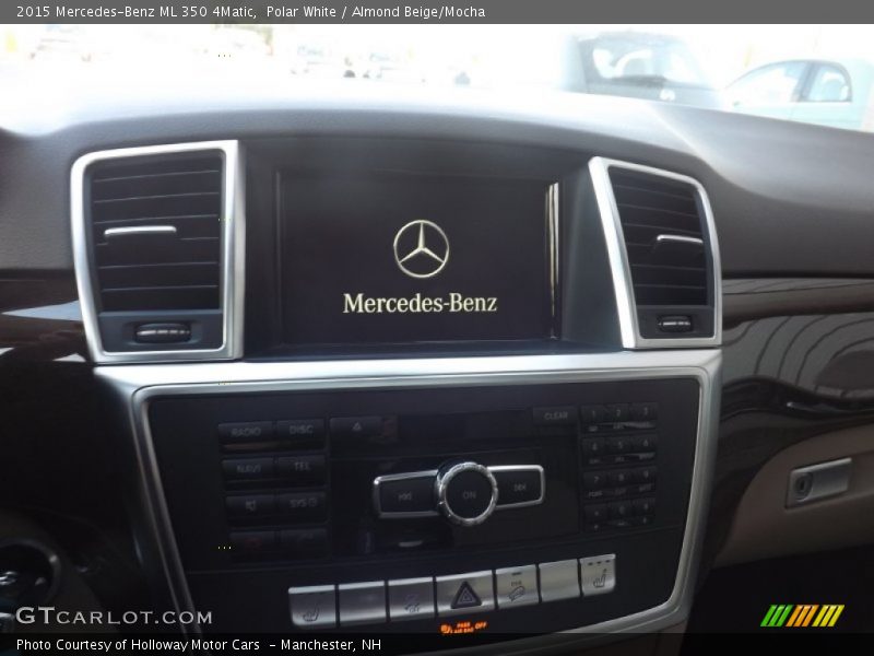 Polar White / Almond Beige/Mocha 2015 Mercedes-Benz ML 350 4Matic