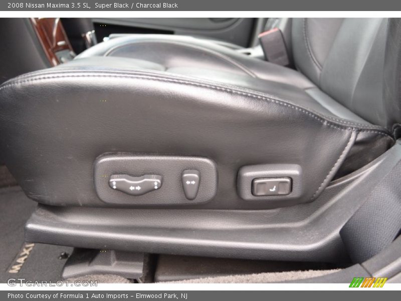 Super Black / Charcoal Black 2008 Nissan Maxima 3.5 SL