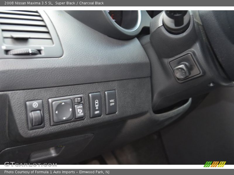 Super Black / Charcoal Black 2008 Nissan Maxima 3.5 SL