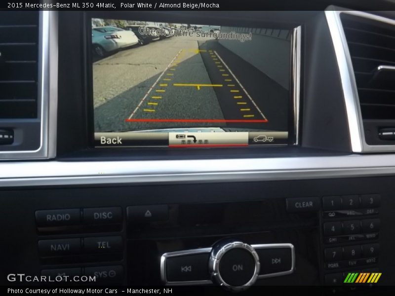 Polar White / Almond Beige/Mocha 2015 Mercedes-Benz ML 350 4Matic