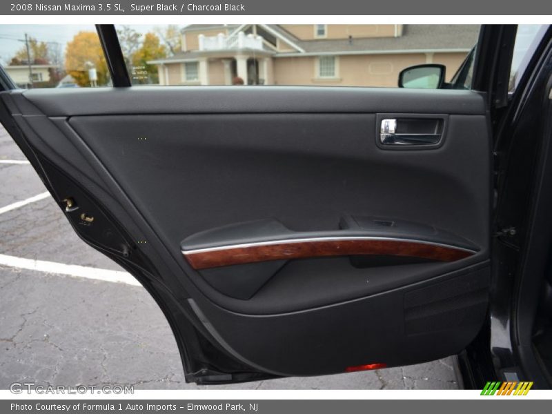 Super Black / Charcoal Black 2008 Nissan Maxima 3.5 SL