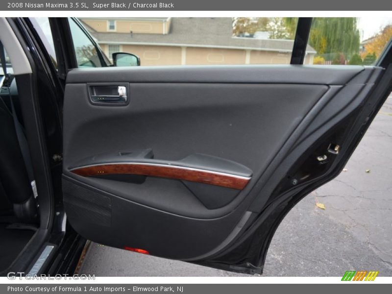 Super Black / Charcoal Black 2008 Nissan Maxima 3.5 SL