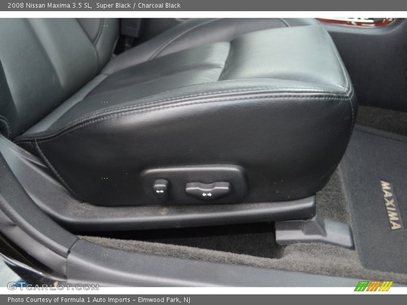 Super Black / Charcoal Black 2008 Nissan Maxima 3.5 SL