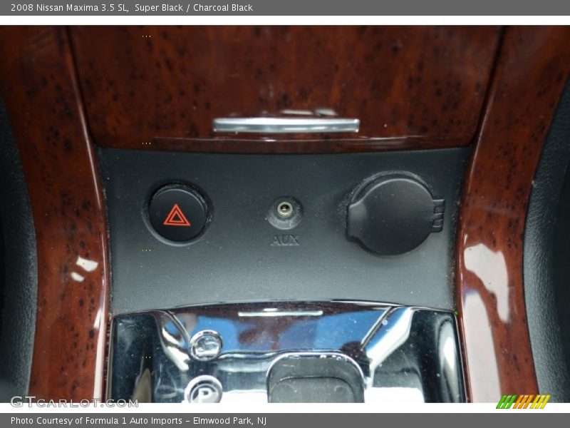 Super Black / Charcoal Black 2008 Nissan Maxima 3.5 SL