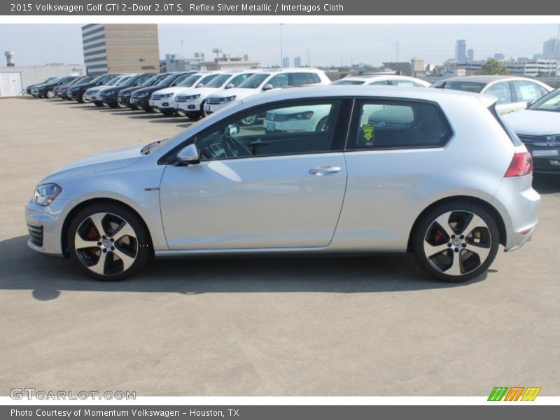  2015 Golf GTI 2-Door 2.0T S Reflex Silver Metallic