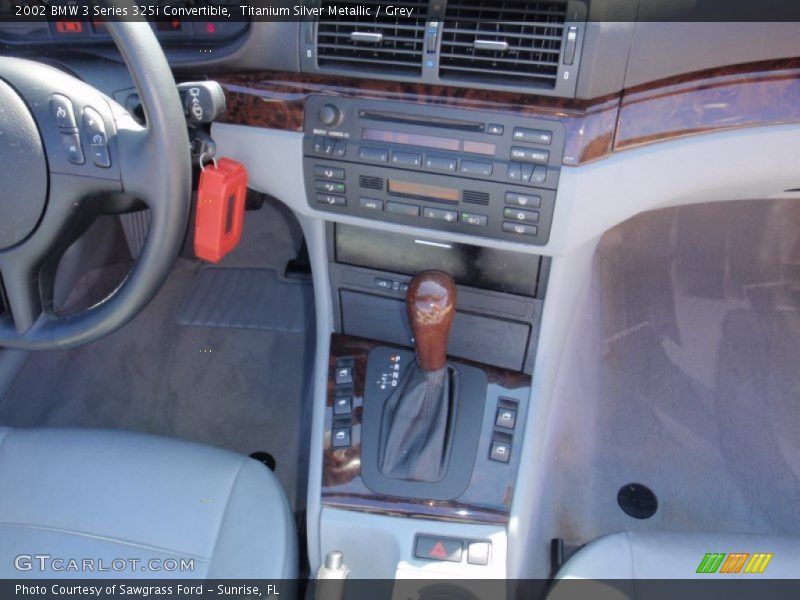 Titanium Silver Metallic / Grey 2002 BMW 3 Series 325i Convertible