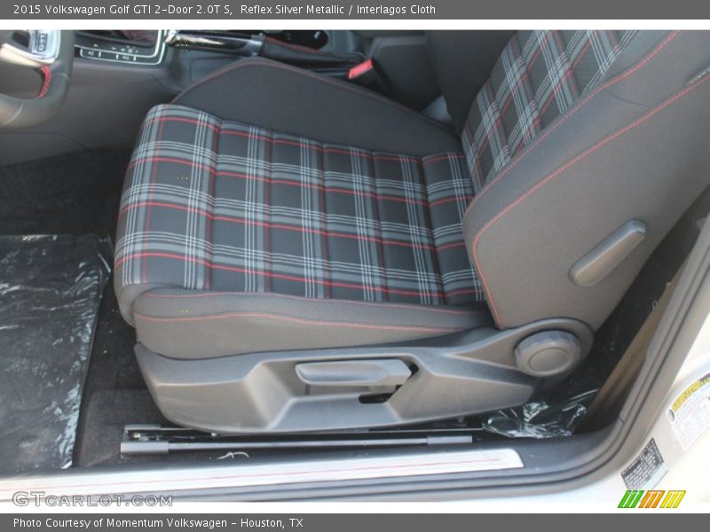 Front Seat of 2015 Golf GTI 2-Door 2.0T S