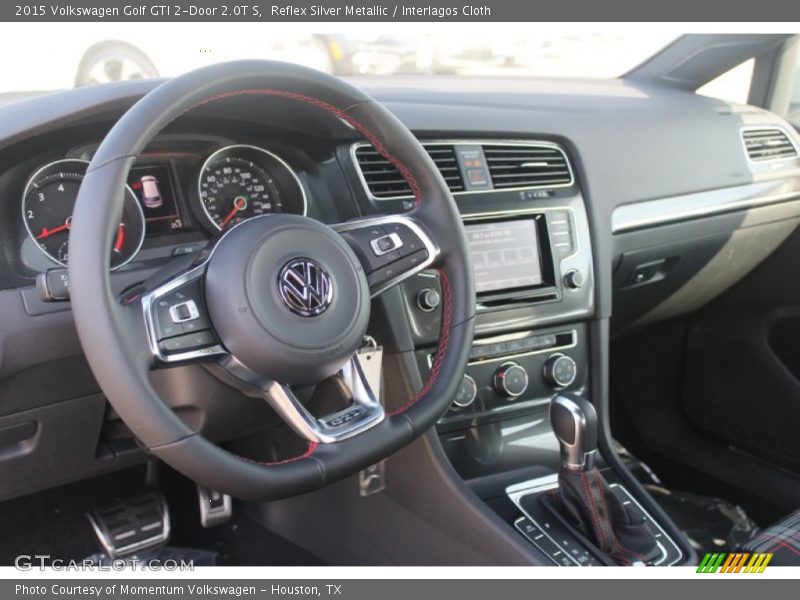 Dashboard of 2015 Golf GTI 2-Door 2.0T S