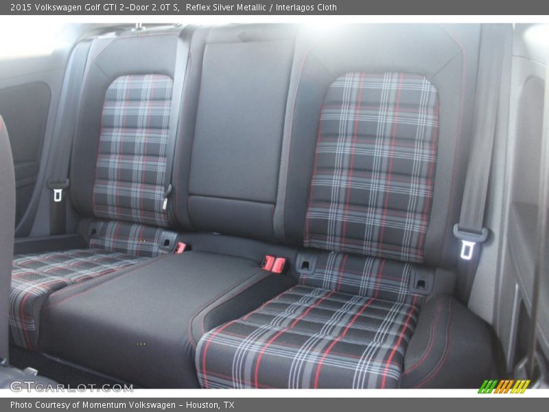 Rear Seat of 2015 Golf GTI 2-Door 2.0T S