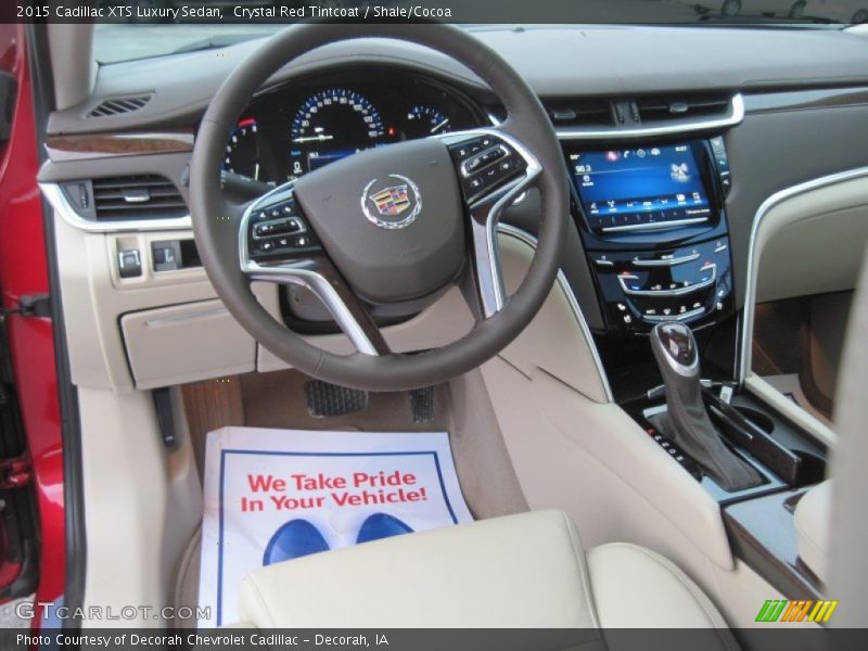 Crystal Red Tintcoat / Shale/Cocoa 2015 Cadillac XTS Luxury Sedan