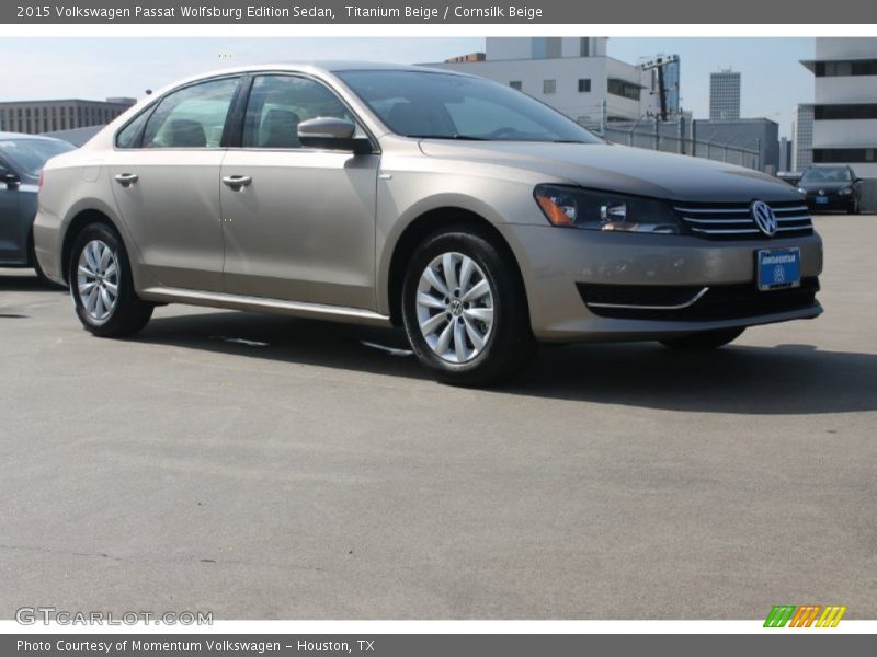 Titanium Beige / Cornsilk Beige 2015 Volkswagen Passat Wolfsburg Edition Sedan