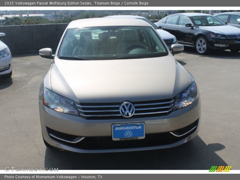 Titanium Beige / Cornsilk Beige 2015 Volkswagen Passat Wolfsburg Edition Sedan