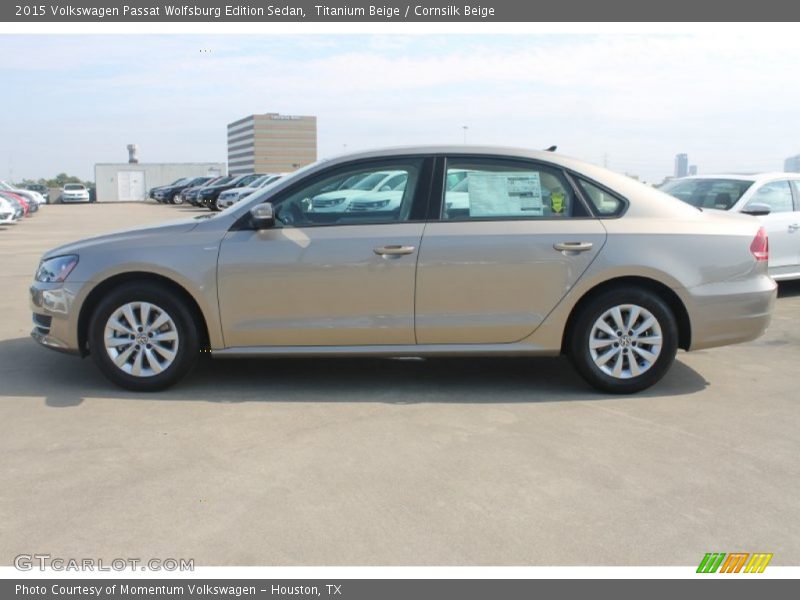 Titanium Beige / Cornsilk Beige 2015 Volkswagen Passat Wolfsburg Edition Sedan