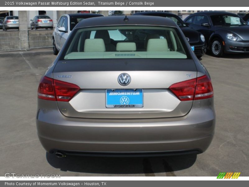 Titanium Beige / Cornsilk Beige 2015 Volkswagen Passat Wolfsburg Edition Sedan