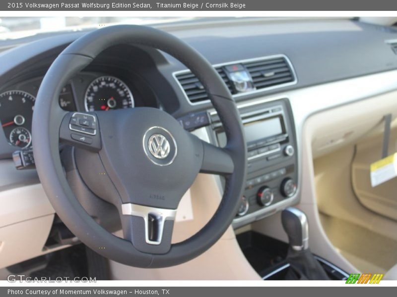 Titanium Beige / Cornsilk Beige 2015 Volkswagen Passat Wolfsburg Edition Sedan