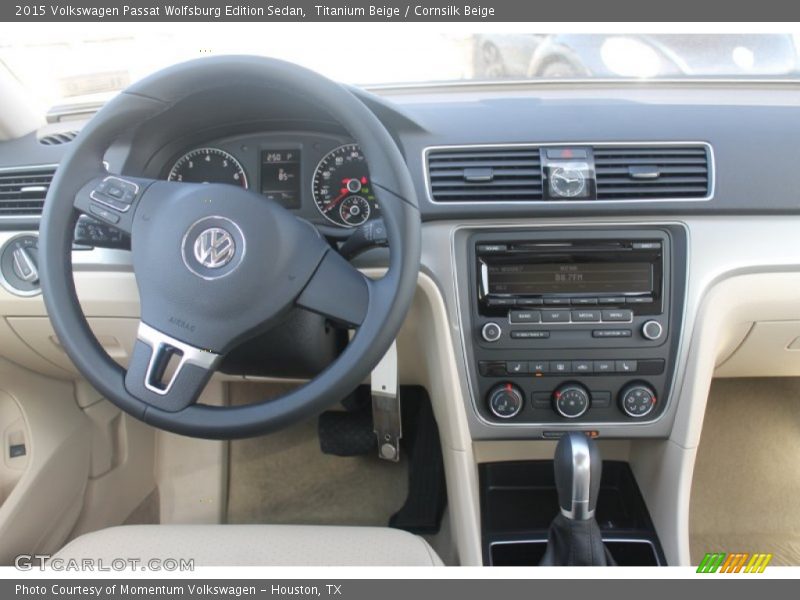 Titanium Beige / Cornsilk Beige 2015 Volkswagen Passat Wolfsburg Edition Sedan