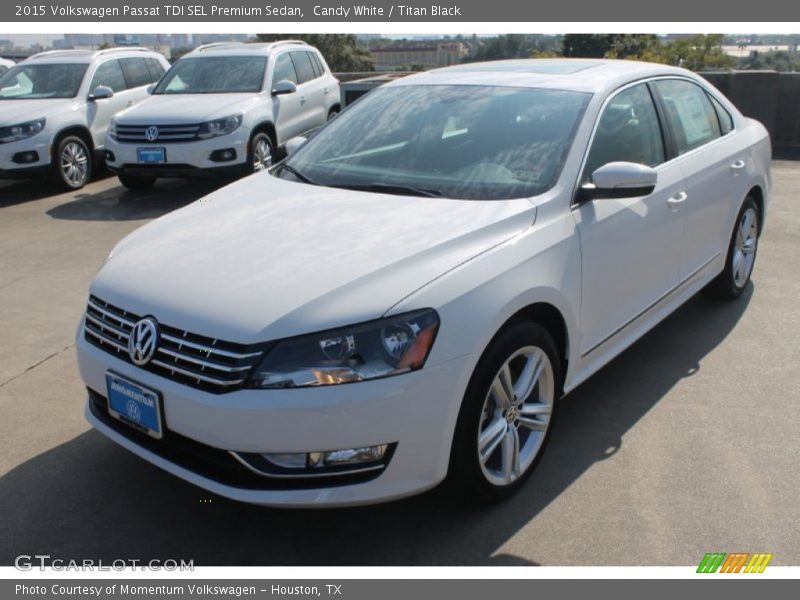 Candy White / Titan Black 2015 Volkswagen Passat TDI SEL Premium Sedan