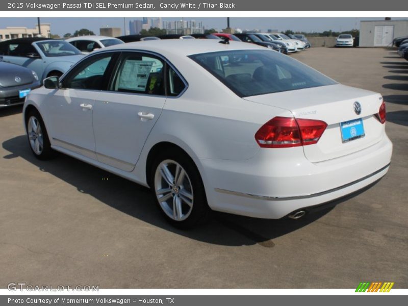 Candy White / Titan Black 2015 Volkswagen Passat TDI SEL Premium Sedan